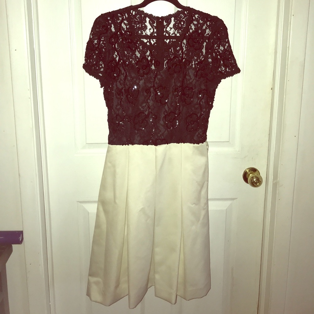 Liz Claiborne b/w Vintage cocktail dress